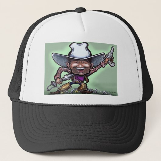 Singing Cowboy Trucker Pet (Voorkant)