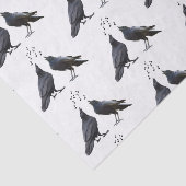 Singing Crows Tissue Paper Tissuepapier (Detail)