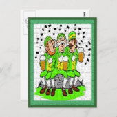 Singing Irish Briefkaart (Voorkant / Achterkant)