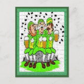 Singing Irish Briefkaart (Voorkant)