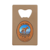 Singing Jackal Amber Ale Kredietkaart Flessenopener (Achterkant)