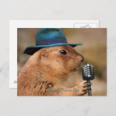 Singing Prairie Dog Briefkaart (Voorkant / Achterkant)