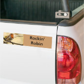 Singing Robin Bumpersticker (Op Truck)
