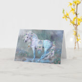 Singing Water Notecard Kaart (Gele Bloem)