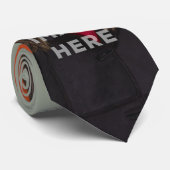 Single Afbeelding Foto Funny Stropdas Gray Achterg (Opgerold)