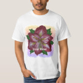 Single Amaryllis T-shirt (Voorkant)