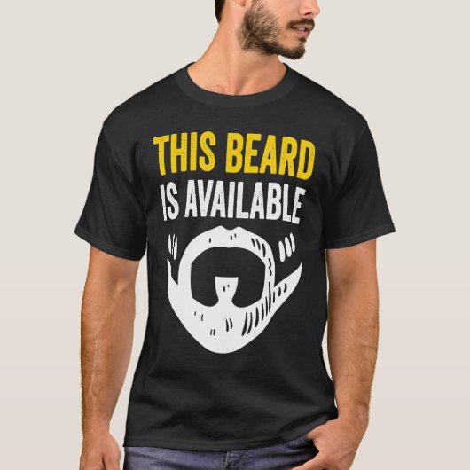 single baard guy t-shirt (Voorkant)