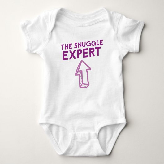 Single Baby Jersey Bodysuit (Voorkant)