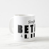 Single Betas 4 LIFE Koffiemok (Voorkant links)