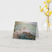 single bloom notecard kaart (Gele Bloem)