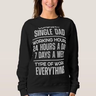 Single Dad Mannen Bedrijf Single Dad Trui