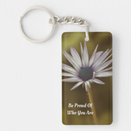 Single Daisy Standing Alone Sleutelhanger