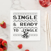 Single en klaar om te springen servet (Insitu)