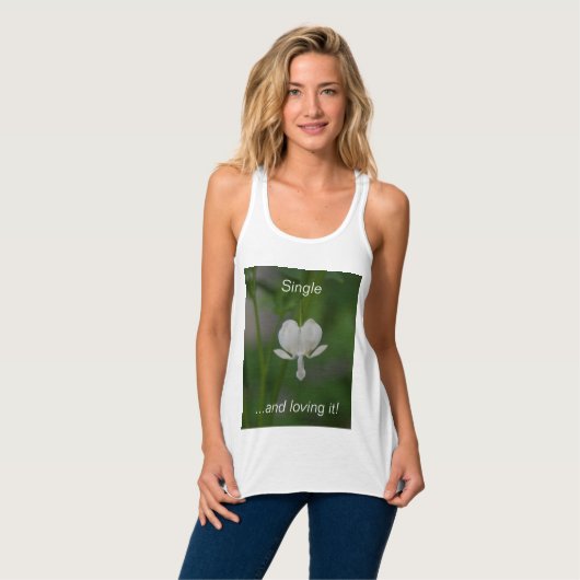 Single et Love it Débardeur (Devant entier)