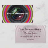 Single Eye Position 1 Visitekaartje (Voorkant / Achterkant)