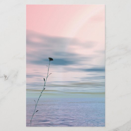 Single Flower ~Sationery~ Briefpapier (Voorkant)