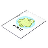 #Single Funny Solo Cell Biology Pun Notitieboek (Linkerzijde)