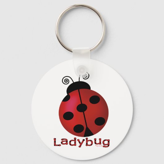 Single Ladybug Sleutelhanger (Voorkant)