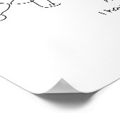 Single line art - gorilla poster (Hoek)