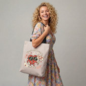 Single & Loving It Tote Bag Funny Single Life Gift