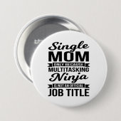 Single Ma Multitasking Ninja Ronde Button 7,6 Cm (Voorkant /achterkant)