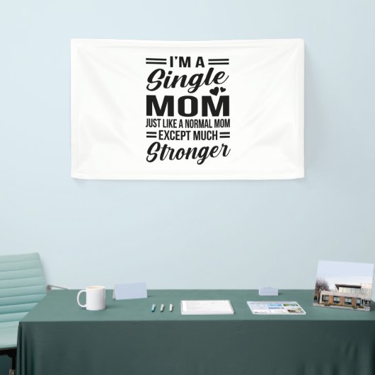 Single Ma Veel sterker Spandoek (Beurs)