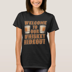 Single Malt Hideout Irish Scotch Whiskey T-shirt