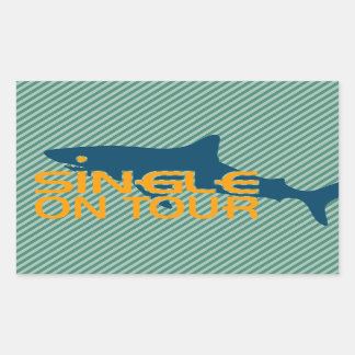 Single on Tour Rechthoekige Sticker