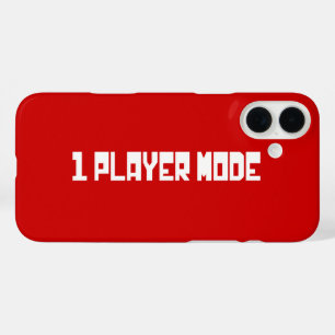 Single/One Player-modus iPhone 16 Plus Hoesje