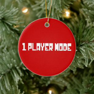 Single/One Player-modus Keramisch Ornament