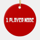 Single/One Player-modus Keramisch Ornament (Voorkant)