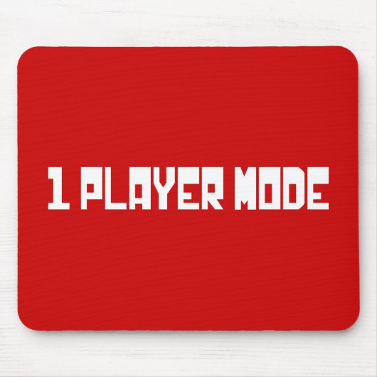 Single/One Player-modus Muismat (Voorkant)