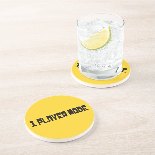 Single/One Player-modus Zandsteen Onderzetter (Zijkant)