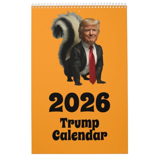 Single Page Trump Calendar Kalender (Hoes)