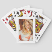 Single Photo Template Black Lijst Pokerkaarten (Achterkant)