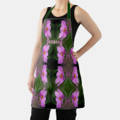 Single Pink Cosmos Flower Pattern - Aangepast Schort (Insitu)