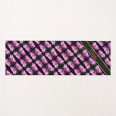 Single Pink Cosmos Flower Pattern - Aangepast Yogamat (Voorkant (horizontaal))