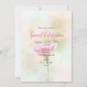 'Single Pink Daisy' Kaart (Voorkant)