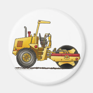 Single Roller Compactor Construction Magnets Magneet