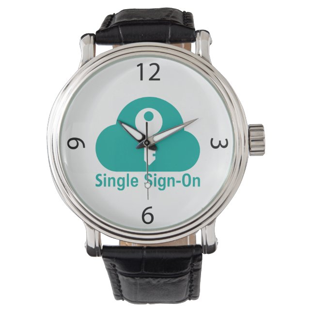 Single Sign-On Cloud Key Security Horloge (Voorkant)