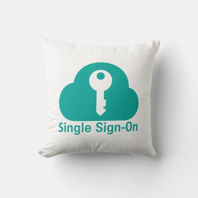 Single Sign-On Cloud Key Security Kussen (Voorkant)