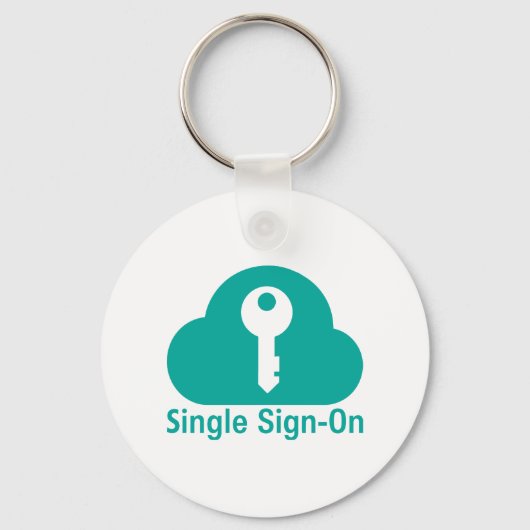 Single Sign-On Cloud Key Security Sleutelhanger (Voorkant)