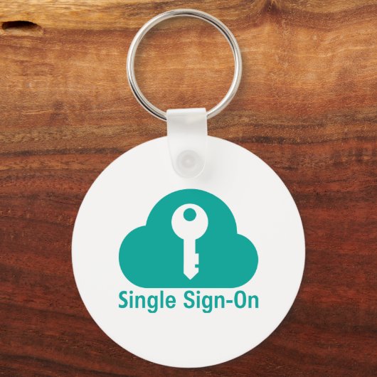 Single Sign-On Cloud Key Security Sleutelhanger (Achterkant)