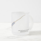 Single Sperm Cell Matglas Koffiemok (Voorkant rechts)