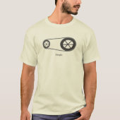 Single Sprocket-snelheid T-shirt (Voorkant)
