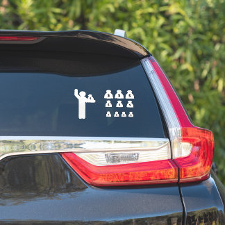 Single Stick Figuur $ Sticker