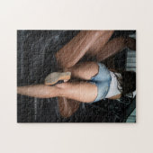 Single Z Hot 252-Piece Puzzle-babes en -auto's Legpuzzel (Horizontaal)