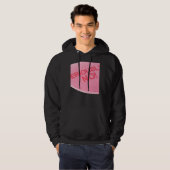 Singles Awareness Day Pink Candy Heart SERIOUSLY Hoodie (Voorkant volledig)