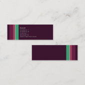 Singles ・ No. 0008 Mini Visitekaartje (Voorkant / Achterkant)