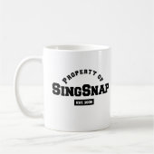 SingSnap Coffee Mok (Links)